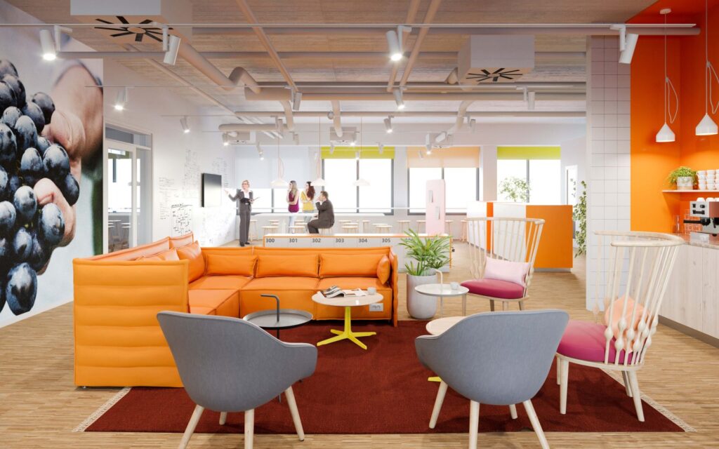 Rimi biroju ēka II kārta (Augusta Deglava iela 161) - Office center - visualization