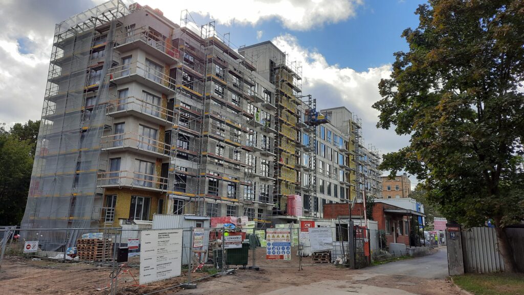 Dainas (Dainas iela 10A) - Multi apartment - construction photos