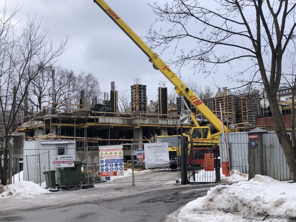 Dainas (Dainas iela 10A) - Multi apartment - construction photos