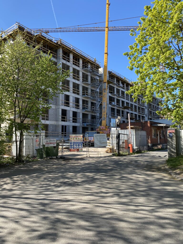 Dainas (Dainas iela 10A) - Multi apartment - construction photos