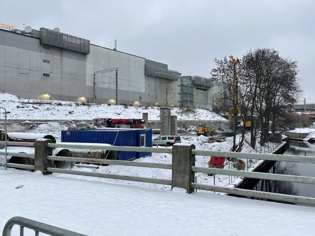 Labiekārtojums no Prāgas ielas līdz Pilsētas kanālam (Prāgas iela 2) - Railroad - construction photos