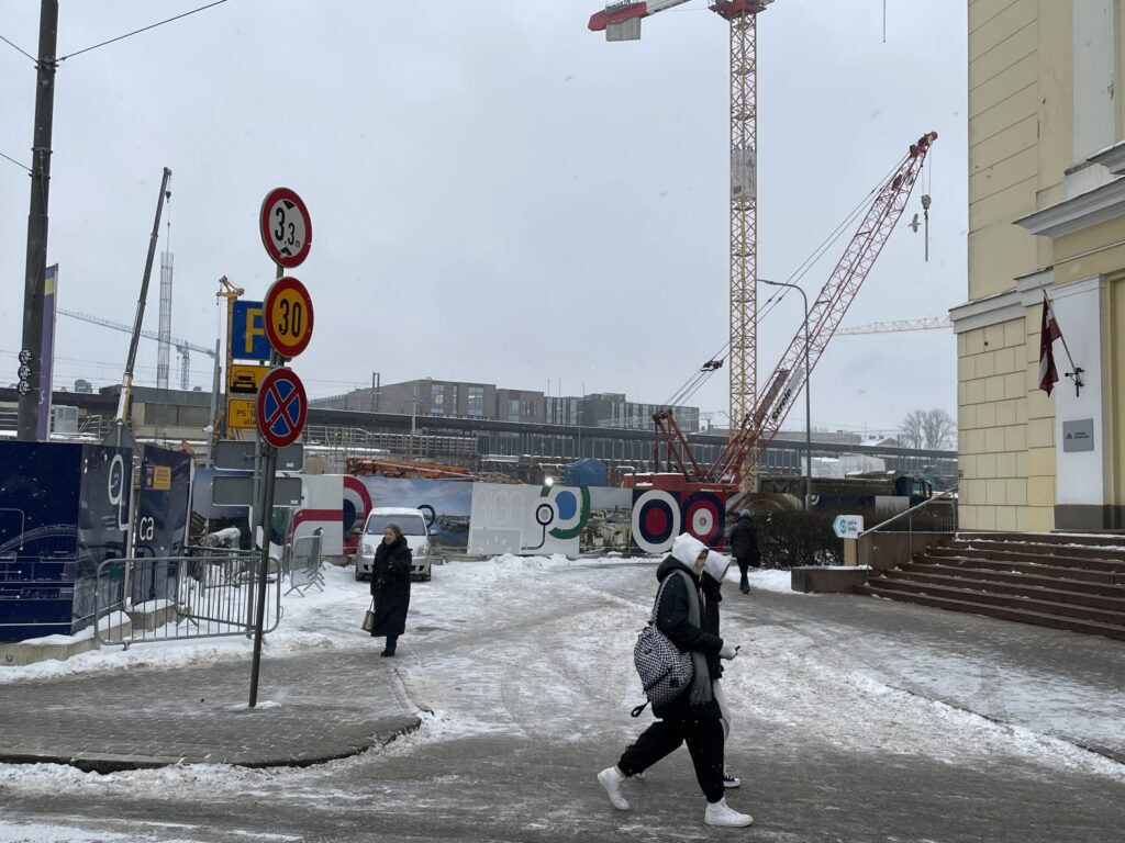 Rīgas Centrālās dzelzceļa stacijas pārbūve (Stacijas laukums 2) - Train station - construction photos
