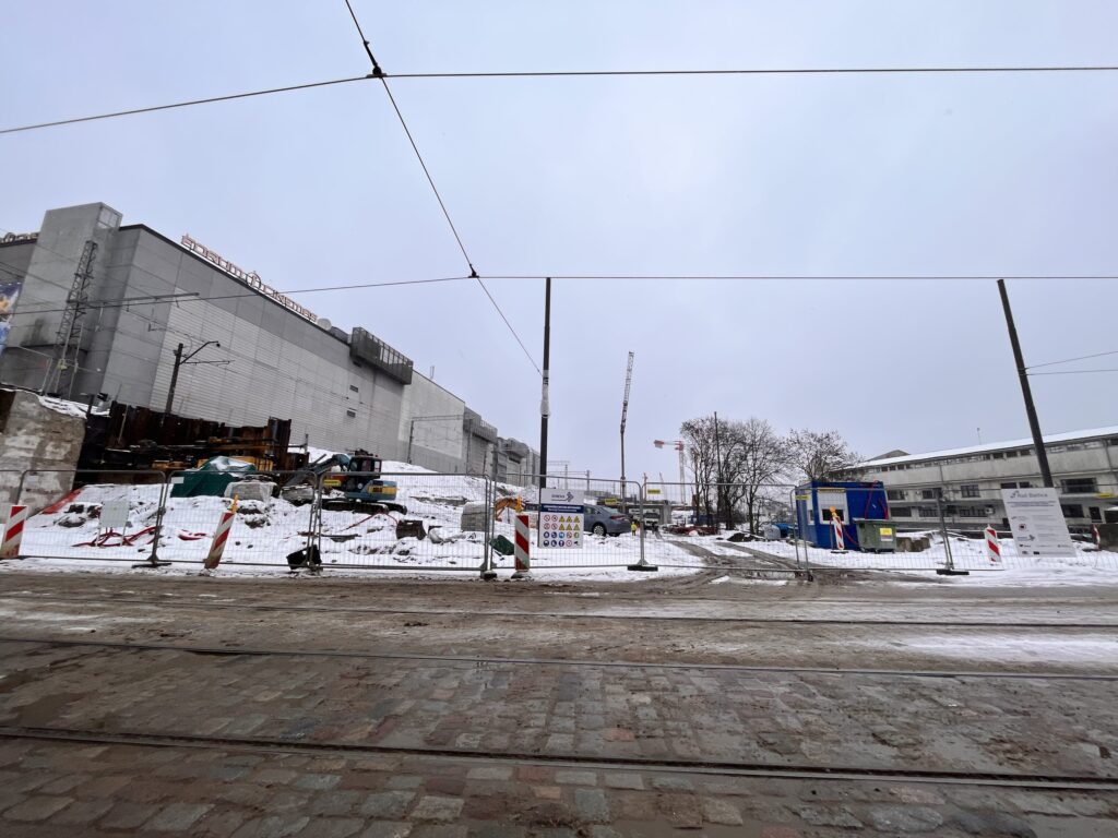 Labiekārtojums no Prāgas ielas līdz Pilsētas kanālam (Prāgas iela 2) - Railroad - construction photos