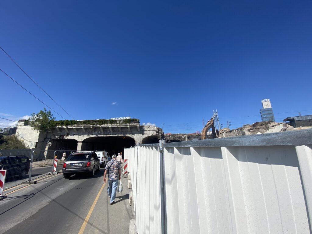 Labiekārtojums no Prāgas ielas līdz Pilsētas kanālam (Prāgas iela 2) - Railroad - construction photos