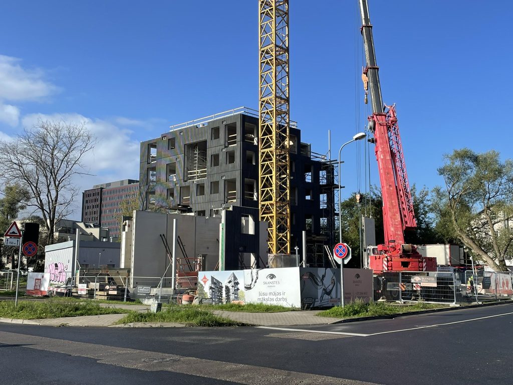 Skanstes Rezidences (Grostonas iela 9) - Multi apartment - construction photos