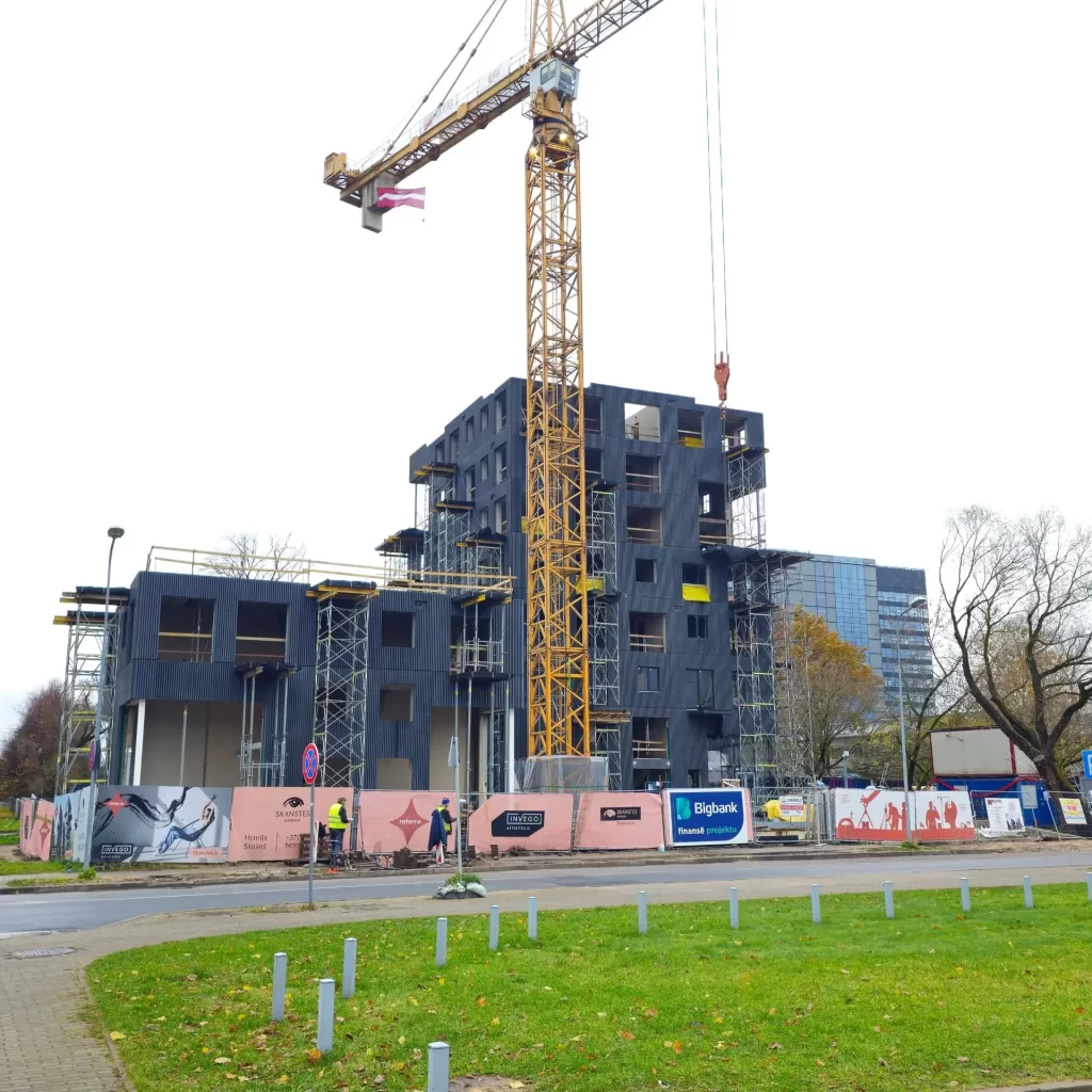 Skanstes Rezidences (Grostonas iela 9) - Multi apartment - construction photos