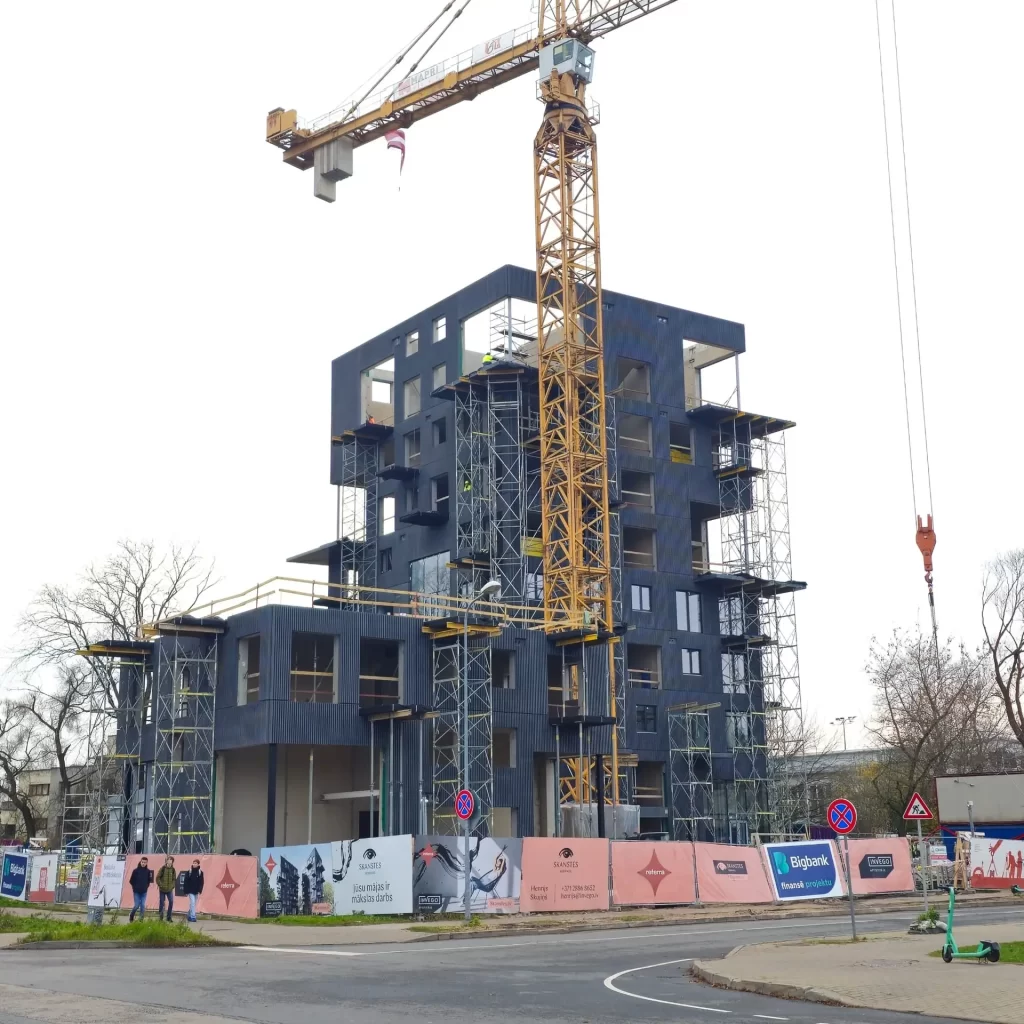 Skanstes Rezidences (Grostonas iela 9) - Multi apartment - construction photos