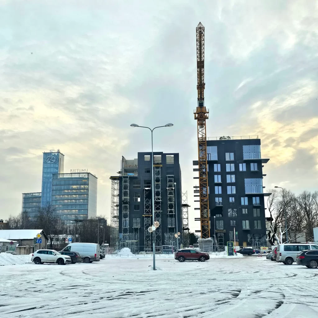 Skanstes Rezidences (Grostonas iela 9) - Multi apartment - construction photos