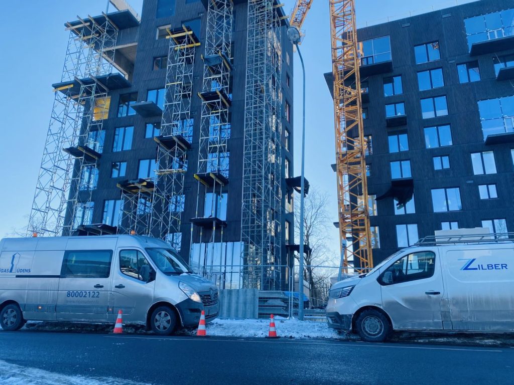 Skanstes Rezidences (Grostonas iela 9) - Multi apartment - construction photos