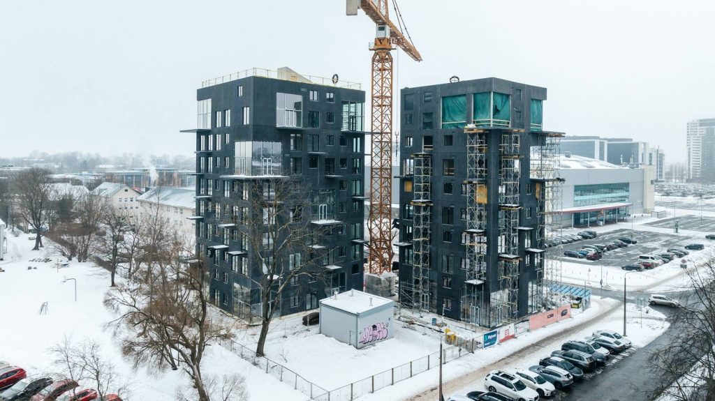 Skanstes Rezidences (Grostonas iela 9) - Multi apartment - construction photos