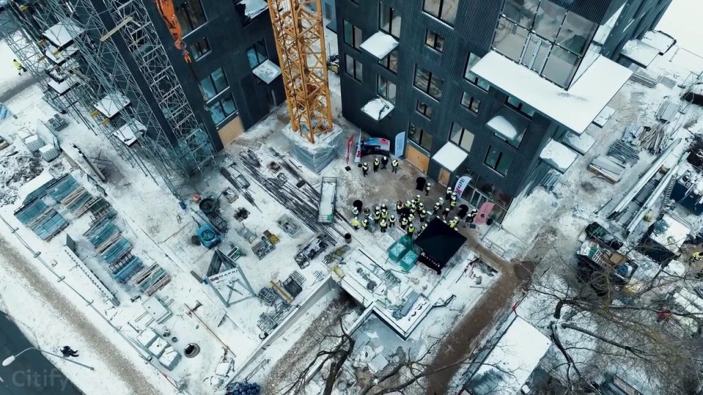 Skanstes Rezidences (Grostonas iela 9) - Multi apartment - construction photos