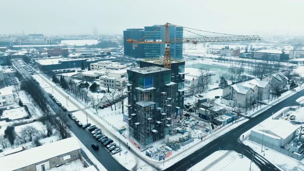 Skanstes Rezidences (Grostonas iela 9) - Multi apartment - construction photos