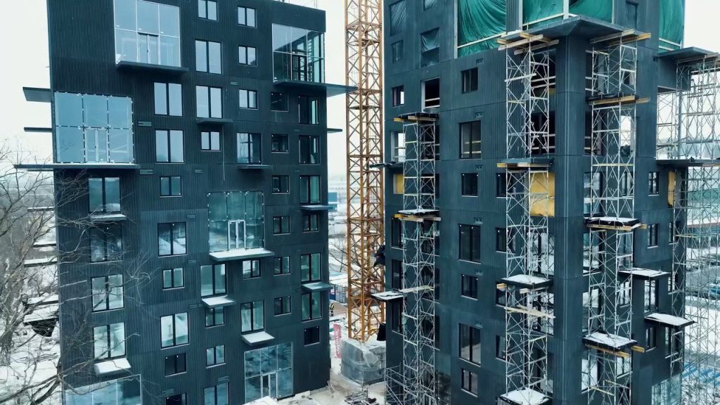 Skanstes Rezidences (Grostonas iela 9) - Multi apartment - construction photos