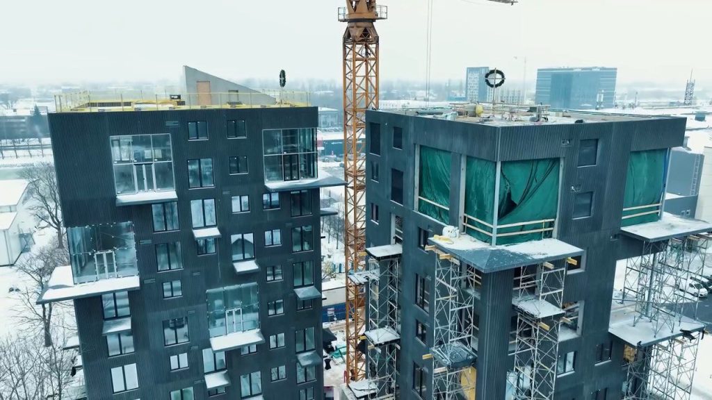 Skanstes Rezidences (Grostonas iela 9) - Multi apartment - construction photos