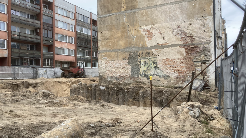 Hospitāļu iela 9, 11 (Hospitāļu iela 9, 11) - Daugiabutis - statybų nuotraukos