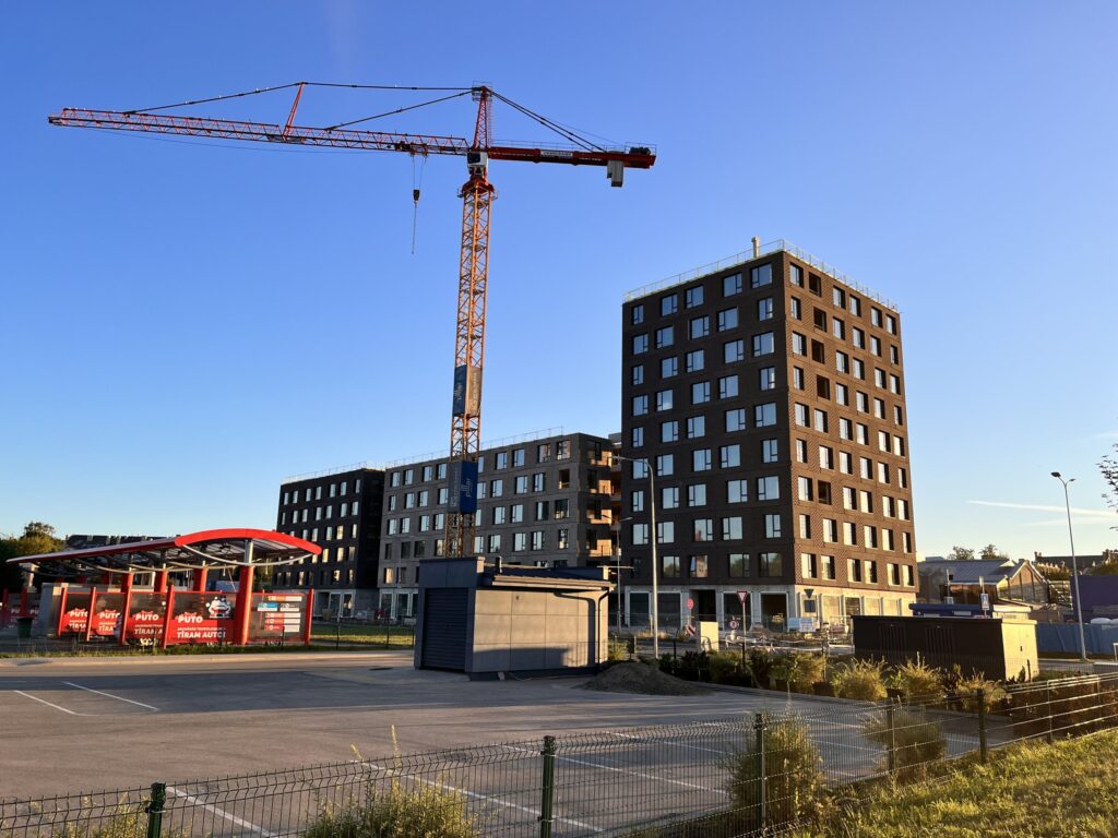 Mihaila Tāla iela 1 (Mihaila Tāla iela 1) - Office center - construction photos