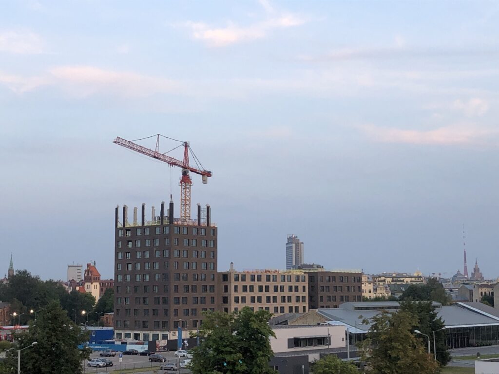 Mihaila Tāla iela 1 (Mihaila Tāla iela 1) - Office center - construction photos