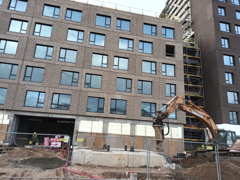 Mihaila Tāla iela 1 (Mihaila Tāla iela 1) - Office center - construction photos