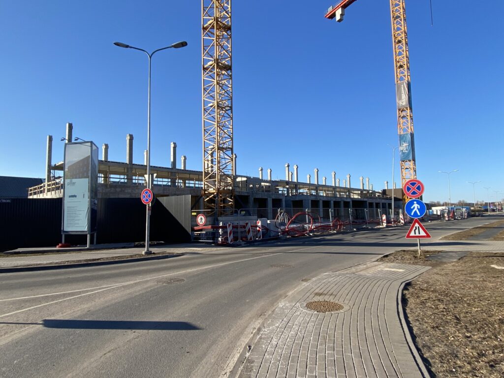 Mihaila Tāla iela 1 (Mihaila Tāla iela 1) - Office center - construction photos