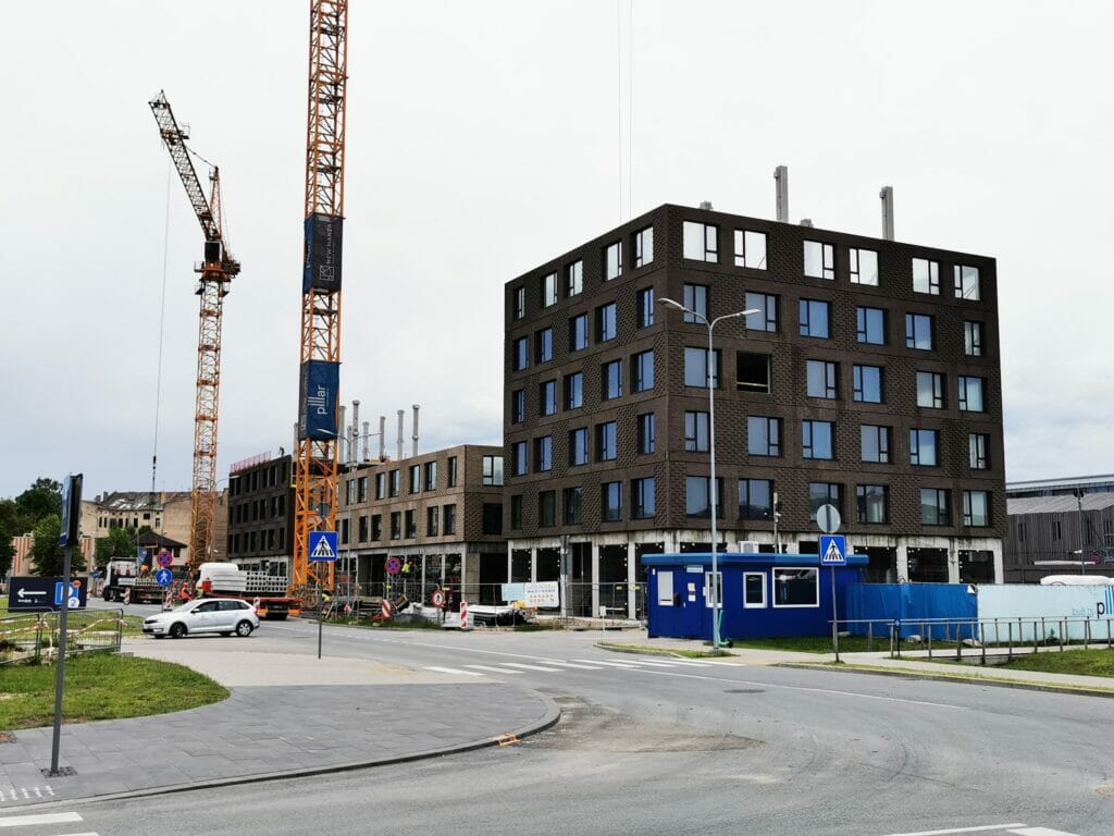 Mihaila Tāla iela 1 (Mihaila Tāla iela 1) - Office center - construction photos