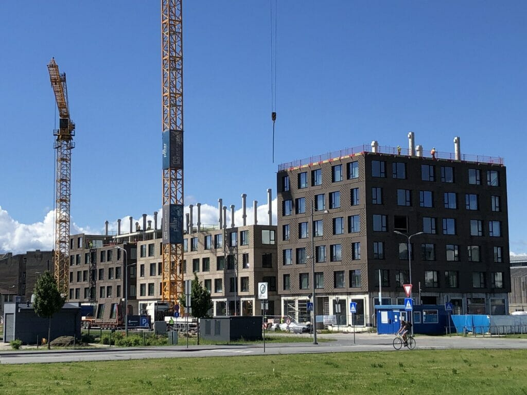 Mihaila Tāla iela 1 (Mihaila Tāla iela 1) - Office center - construction photos