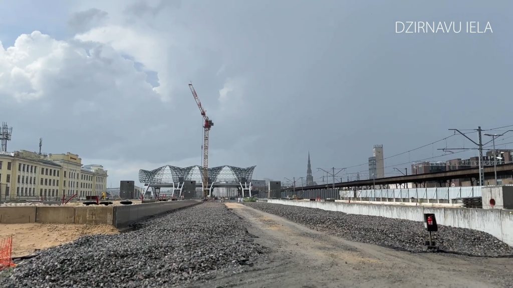 Rail Baltica Rīgas centrālais mezgls posms 2A (Rūsiņa iela 2A) - Railroad - construction photos
