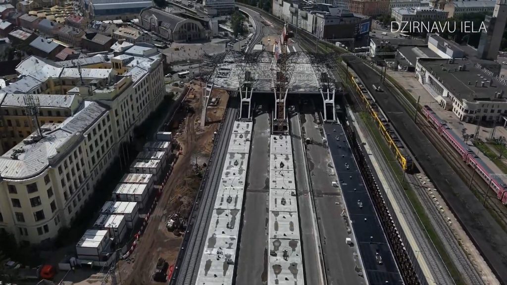 Rail Baltica Rīgas centrālais mezgls posms 2A (Rūsiņa iela 2A) - Railroad - construction photos
