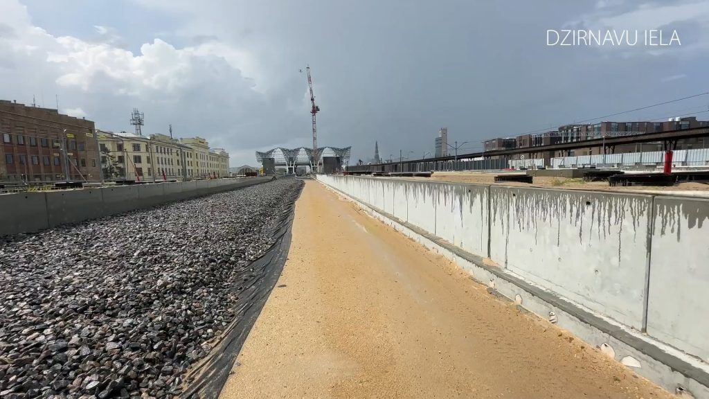 Rail Baltica Rīgas centrālais mezgls posms 2A (Rūsiņa iela 2A) - Railroad - construction photos