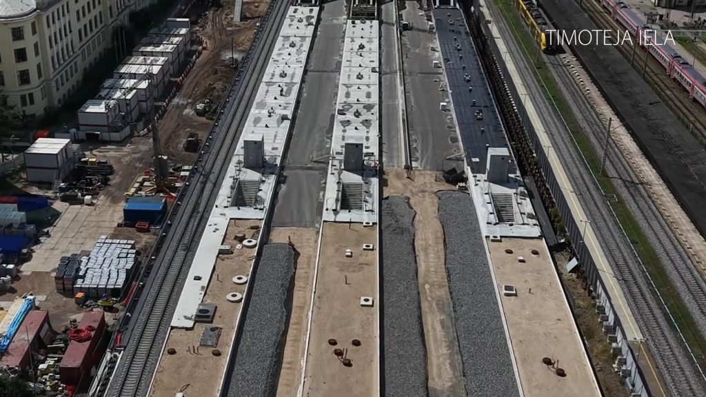 Rail Baltica Rīgas centrālais mezgls posms 2A (Rūsiņa iela 2A) - Railroad - construction photos