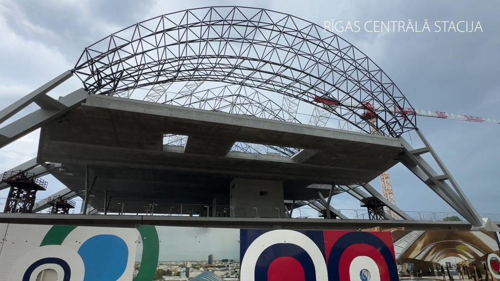 Rail Baltica Rīgas centrālais mezgls posms 2A (Rūsiņa iela 2A) - Railroad - construction photos