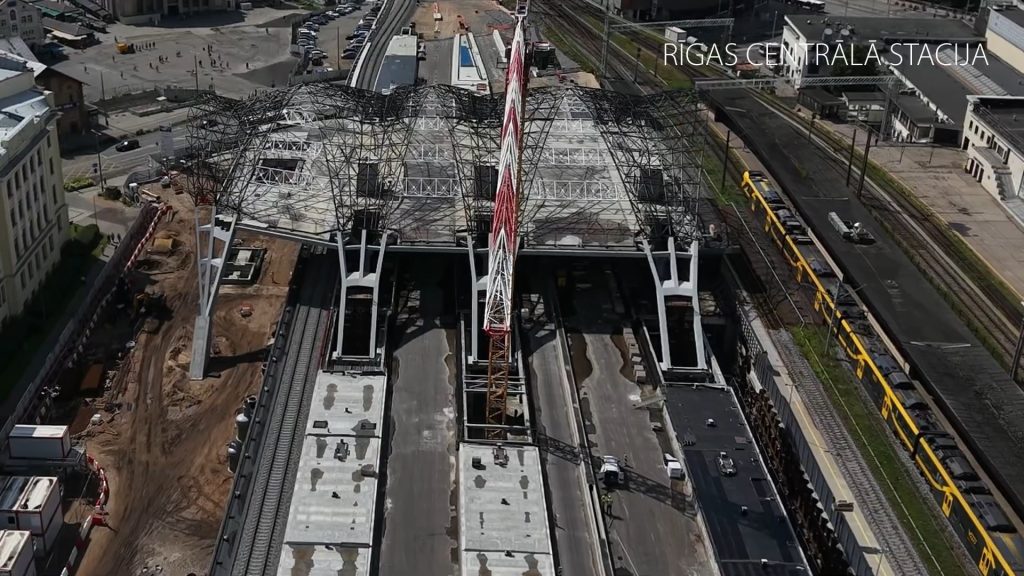 Rail Baltica Rīgas centrālais mezgls posms 2A (Rūsiņa iela 2A) - Railroad - construction photos