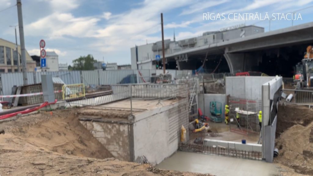 Rail Baltica Rīgas centrālais mezgls posms 2A (Rūsiņa iela 2A) - Railroad - construction photos