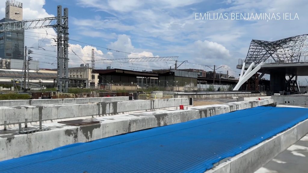 Rail Baltica Rīgas centrālais mezgls posms 2A (Rūsiņa iela 2A) - Railroad - construction photos