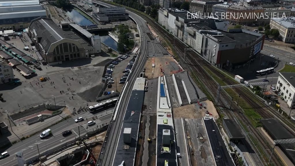 Rail Baltica Rīgas centrālais mezgls posms 2A (Rūsiņa iela 2A) - Railroad - construction photos
