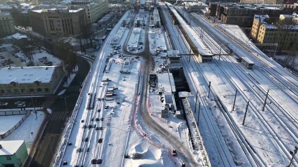 Rail Baltica Rīgas centrālais mezgls posms 2A (Rūsiņa iela 2A) - Railroad - construction photos
