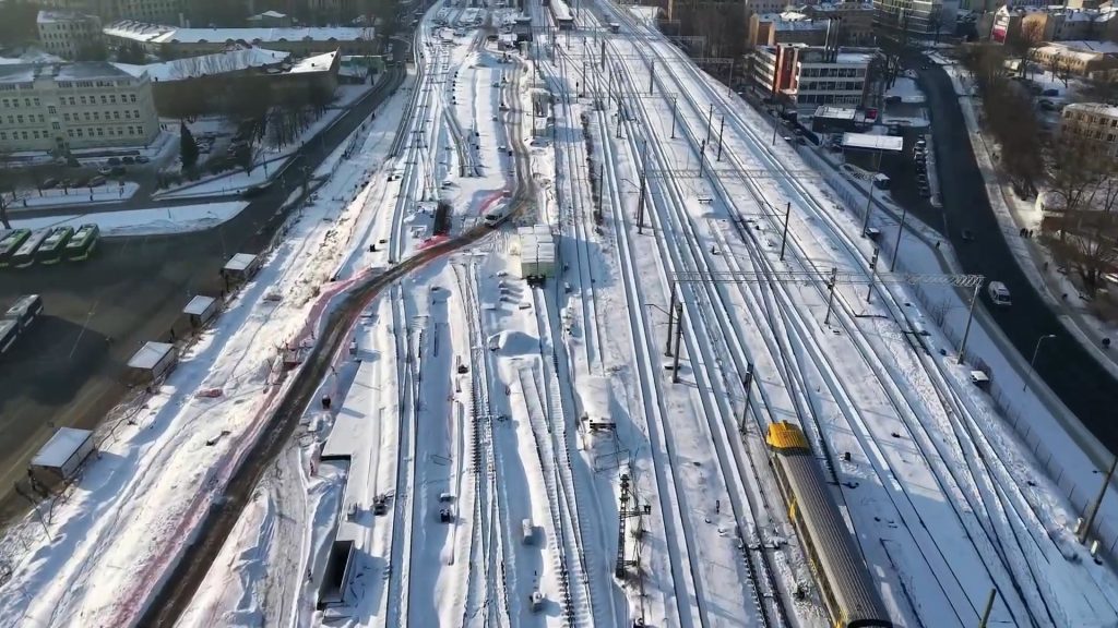 Rail Baltica Rīgas centrālais mezgls posms 2A (Rūsiņa iela 2A) - Railroad - construction photos