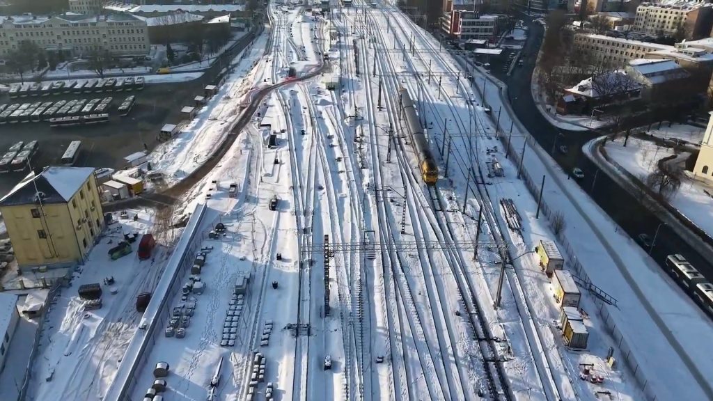 Rail Baltica Rīgas centrālais mezgls posms 2A (Rūsiņa iela 2A) - Railroad - construction photos