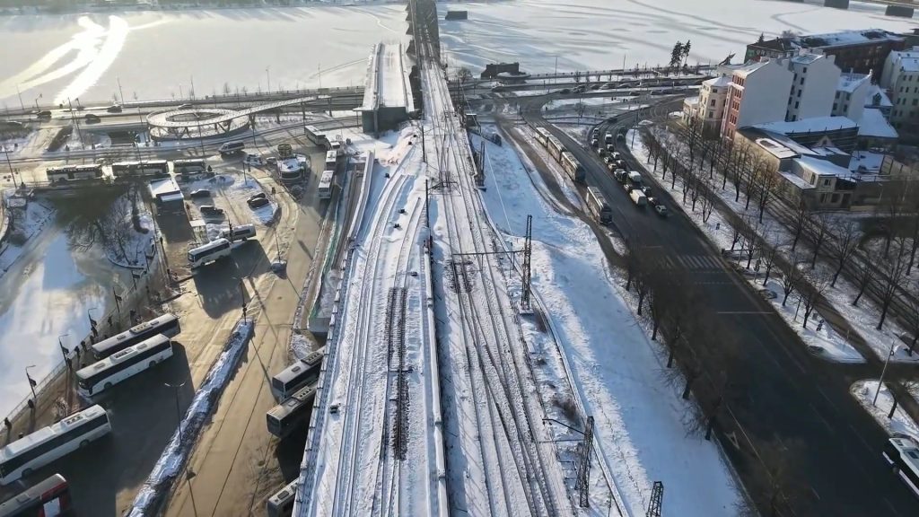 Rail Baltica Rīgas centrālais mezgls posms 2A (Rūsiņa iela 2A) - Railroad - construction photos