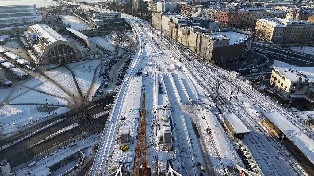 Rail Baltica Rīgas centrālais mezgls posms 2A (Rūsiņa iela 2A) - Railroad - construction photos