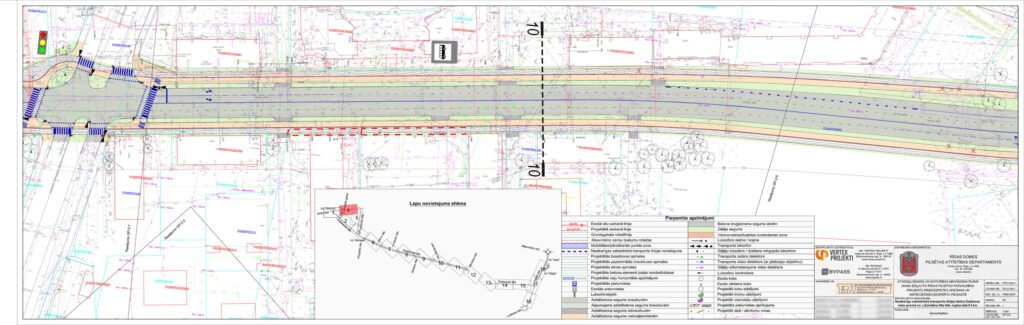 Metrobusa infrastruktūras izbūve Dzelzavas ielā (Dzelzavas iela) - Street - visualization
