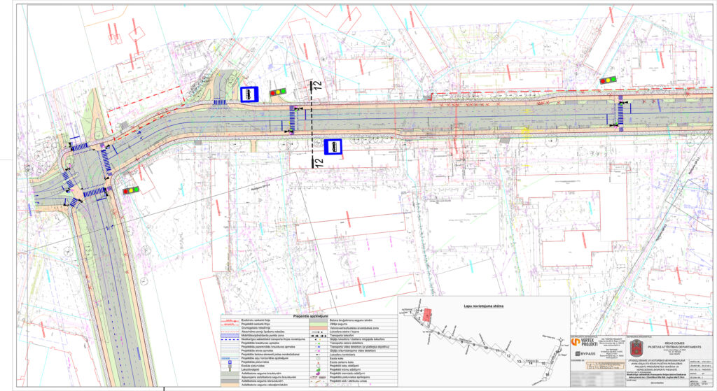Metrobusa infrastruktūras izbūve Dzelzavas ielā (Dzelzavas iela) - Street - visualization