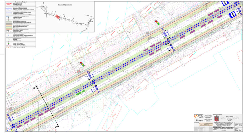 Metrobusa infrastruktūras izbūve Dzelzavas ielā (Dzelzavas iela) - Street - visualization
