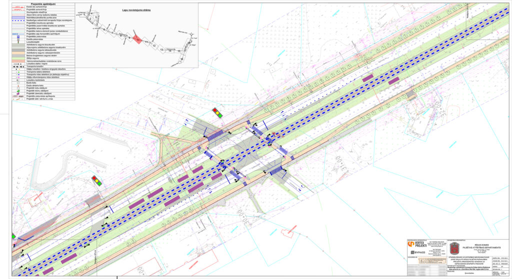 Metrobusa infrastruktūras izbūve Dzelzavas ielā (Dzelzavas iela) - Street - visualization