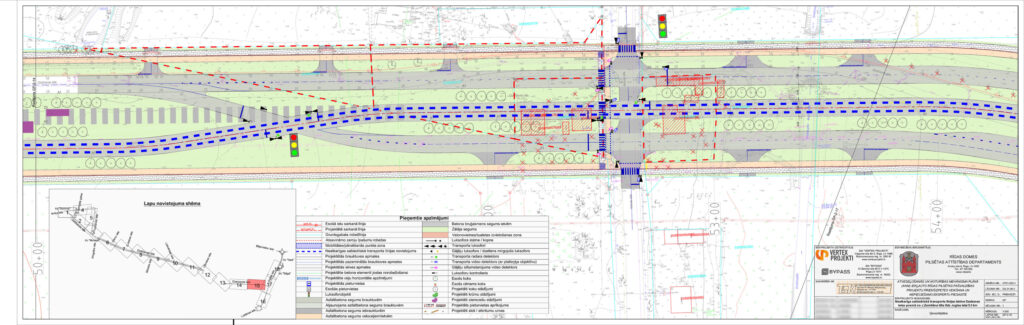 Metrobusa infrastruktūras izbūve Dzelzavas ielā (Dzelzavas iela) - Street - visualization