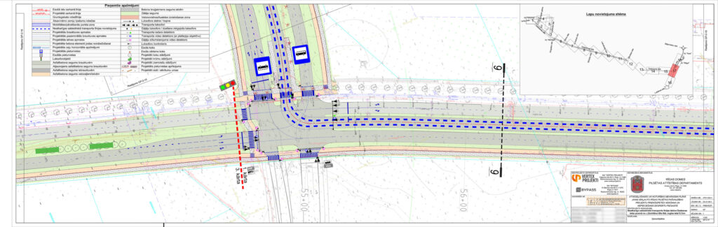 Metrobusa infrastruktūras izbūve Dzelzavas ielā (Dzelzavas iela) - Street - visualization