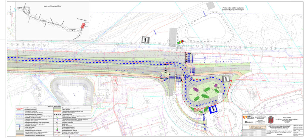Metrobusa infrastruktūras izbūve Dzelzavas ielā (Dzelzavas iela) - Street - visualization
