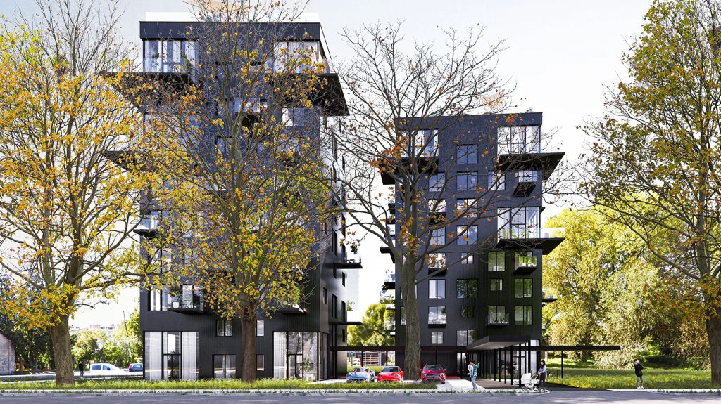 Skanstes Rezidences (Grostonas iela 9) - Multi apartment - visualization