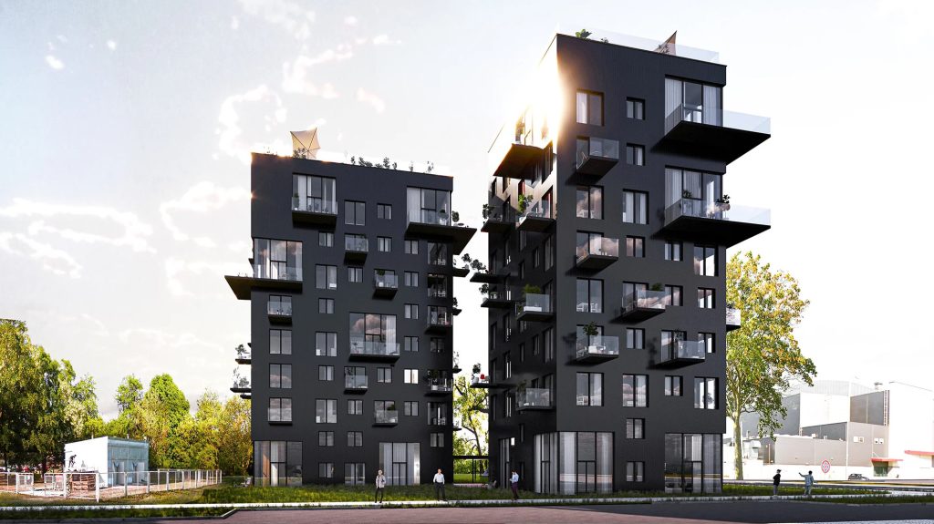 Skanstes Rezidences (Grostonas iela 9) - Multi apartment - visualization