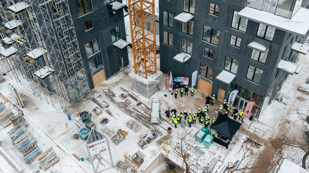 Skanstes Rezidences (Grostonas iela 9) - Multi apartment - construction photos