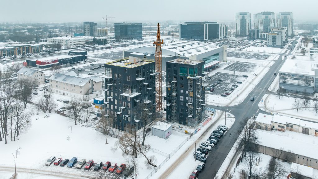 Skanstes Rezidences (Grostonas iela 9) - Multi apartment - construction photos